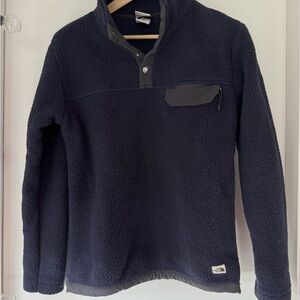 Vintage North Face Sherpa Fleece, Size Small